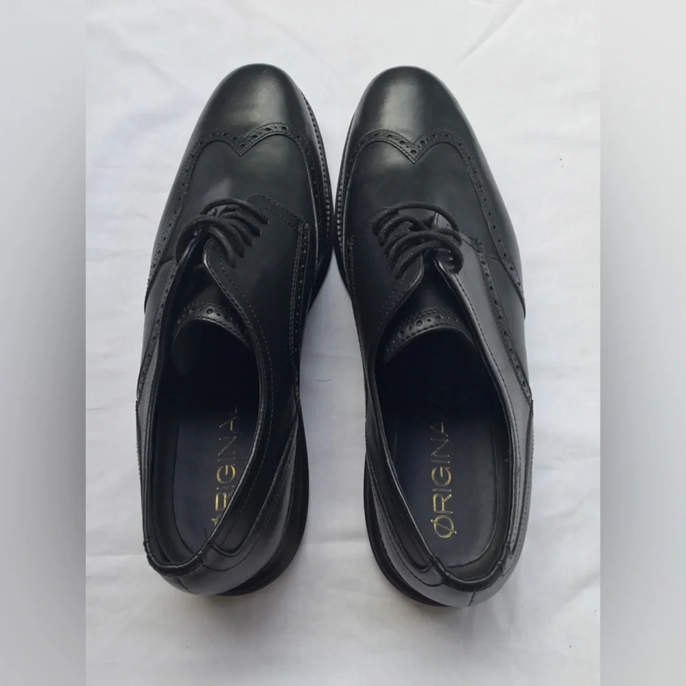 Cole Haan Black Men's leather Oxfords
